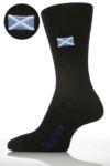Mens 1 Pair SockShop Individual Embroidered Nation Sock ST ANDREW'S