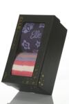 Ladies 2 Pair Elle Angora Slipper Socks Gift Box In 2 Colours
