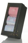 Ladies 3 Pair Elle Angora Socks Gift Box In 2 Colours