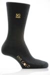Mens 1 Pair FiveG St. Andrews Cushioned Rib Sock In 3 Colours