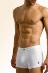 Mens 2 Pack Pringle Fitted Hipster Trunk Boxer Shorts In 2 Colours