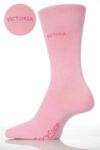 Ladies 1 Pair SockShop Individual Embroidered Name - VICTORIA
