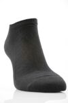 Mens 3 Pair SockShop Cotton Rich Trainer Liners In 2 Colours
