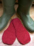 Ladies & Mens 1 Pair Aroma Welly Warmers Scented With Cypress & Lemon Grass Essential Oils In 3 Colours