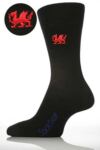 Mens 1 Pair SockShop Individual Embroidered Nation Sock WELSH DRAGON