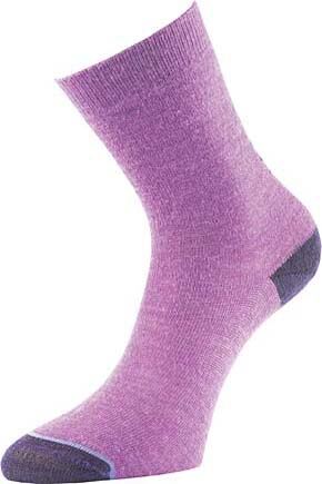 Ladies 1 Pair 1000 Mile Tactel Approach Socks In 2 Colours Fuchsia LS