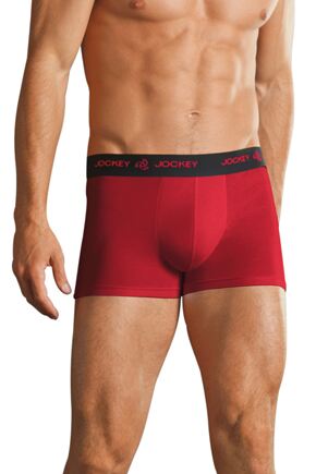 Mens 1 Pair Jockey 3D Innovation Trunk In 3 Colours Black XXL