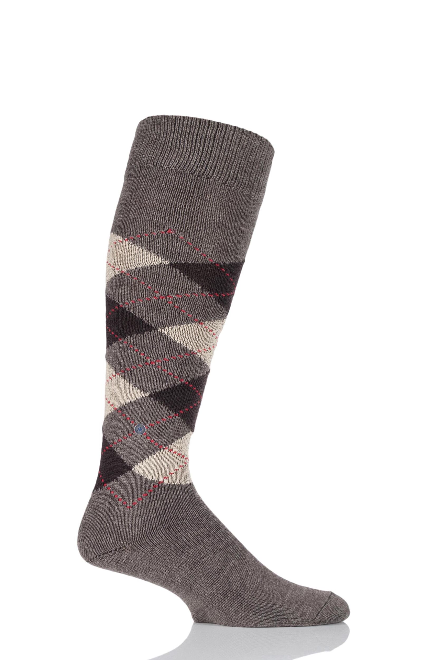 Mens 1 Pair Burlington Preston Soft Acrylic Knee High Socks eBay