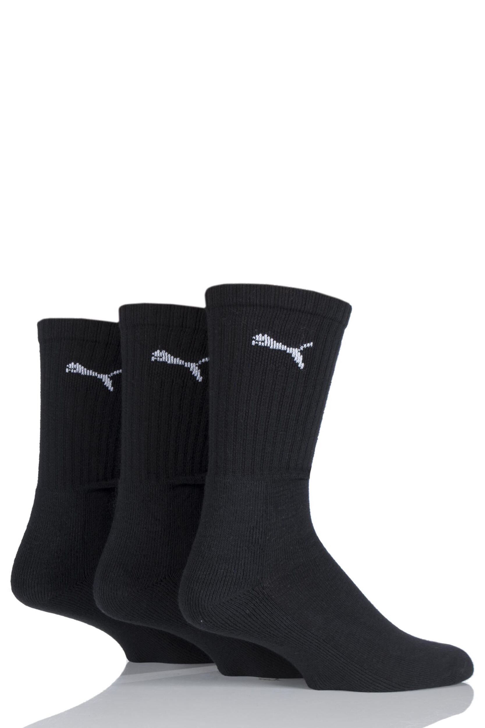 puma black football socks