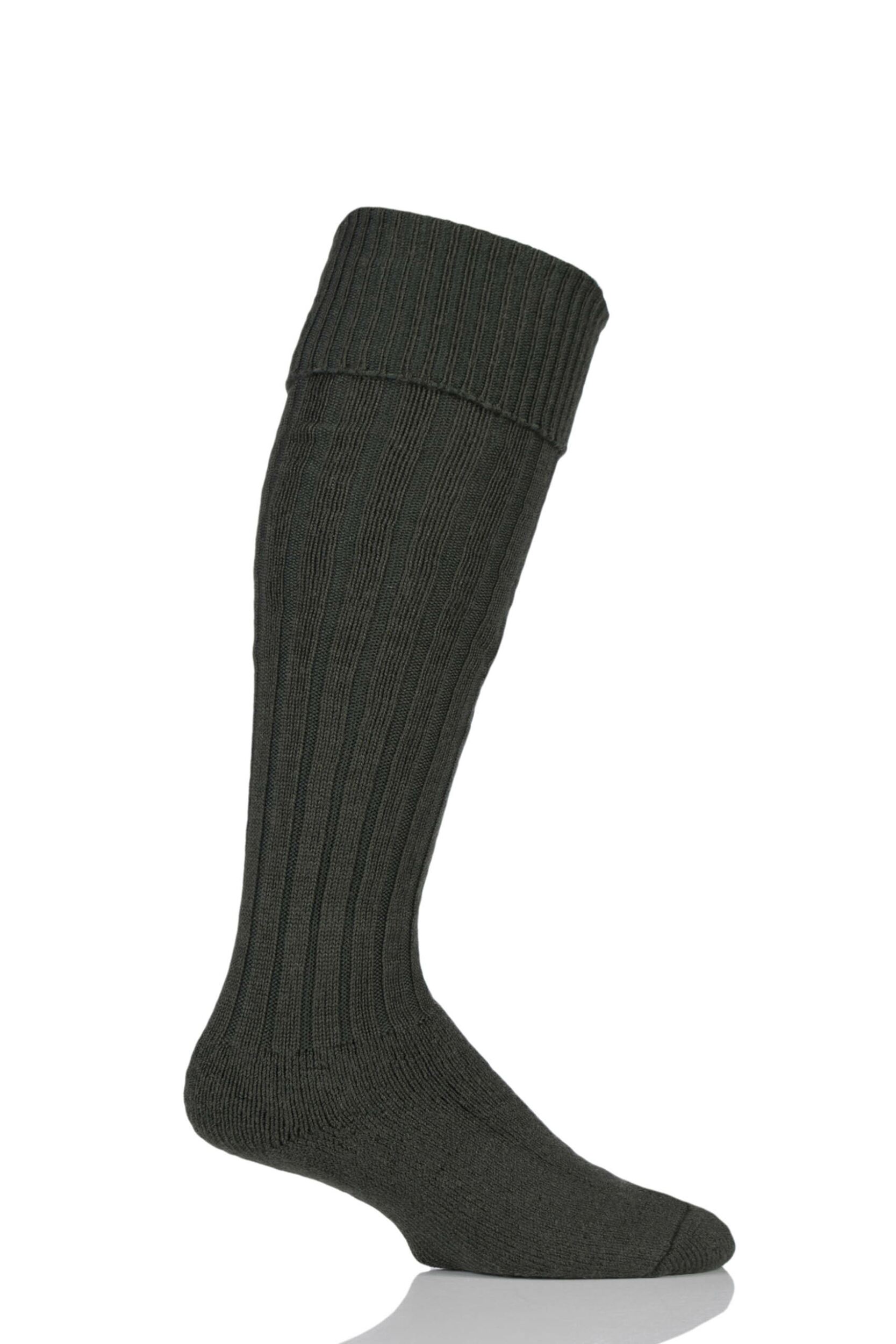 Mens 1 Pair HJ Hall Merino Wool Cushioned Foot Shooting Socks