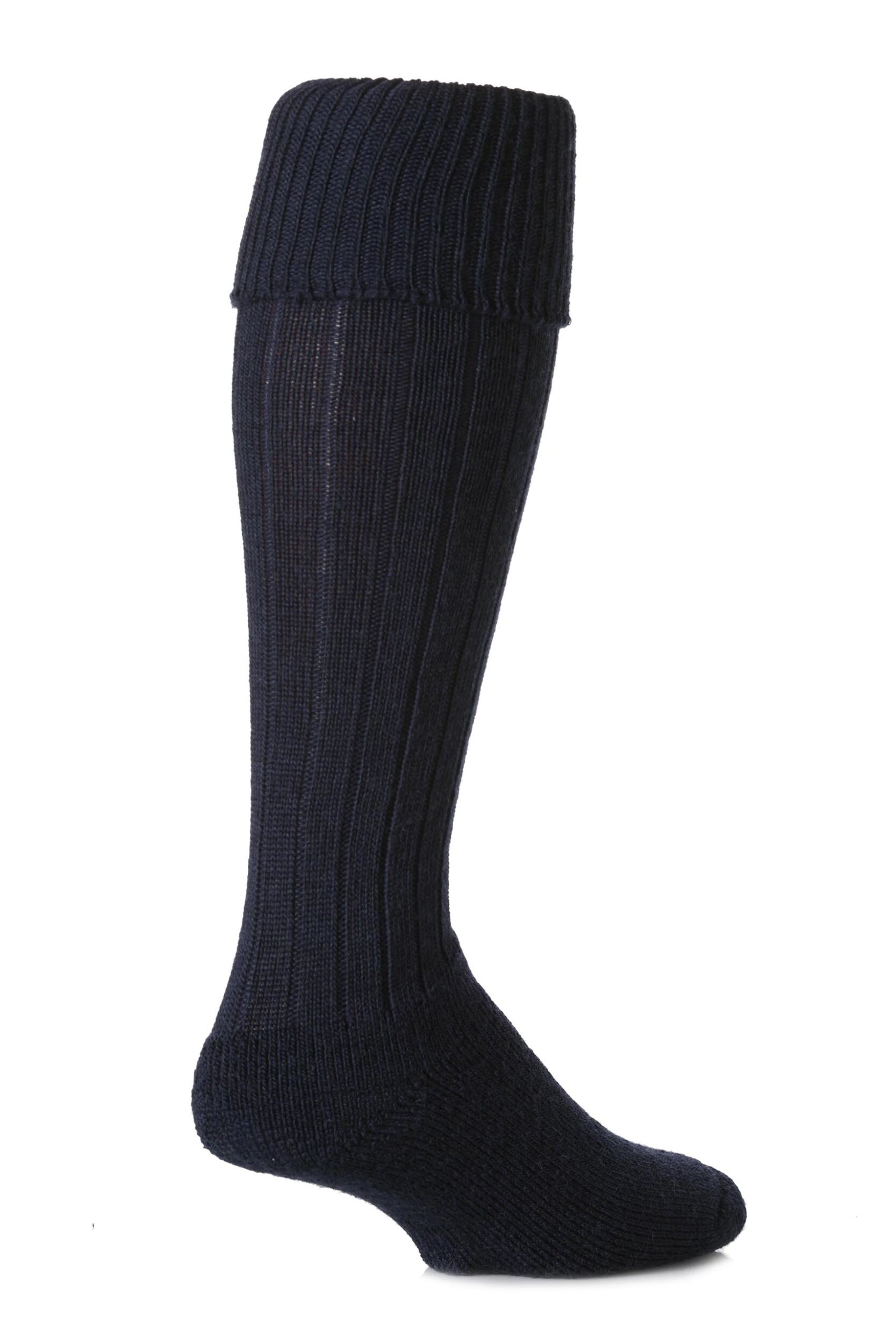 Mens 1 Pair J. Alex Swift Knee Length Wool Rib Walking Socks eBay