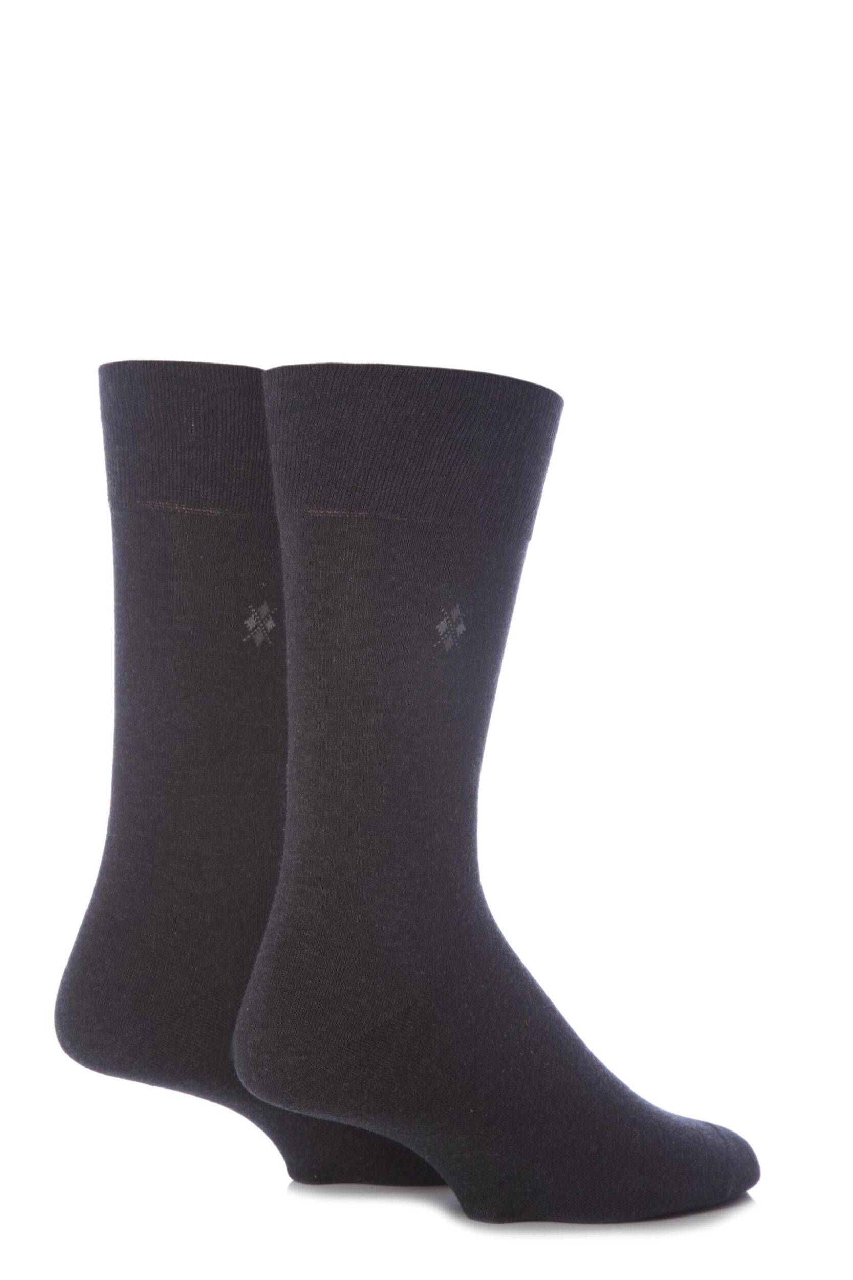Mens 2 Pair Burlington Everyday Cotton Socks