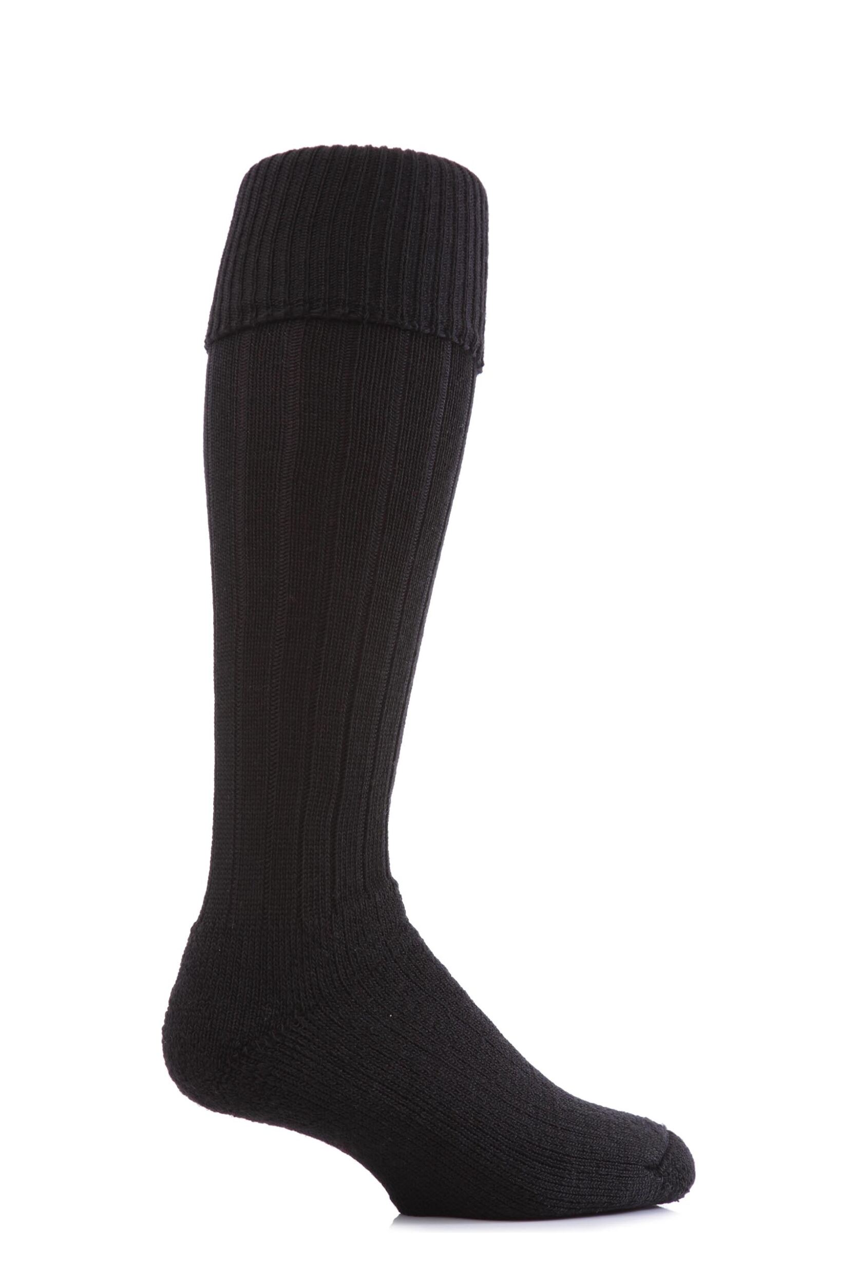 Mens 1 Pair J. Alex Swift Knee Length Wool Rib Walking Socks eBay