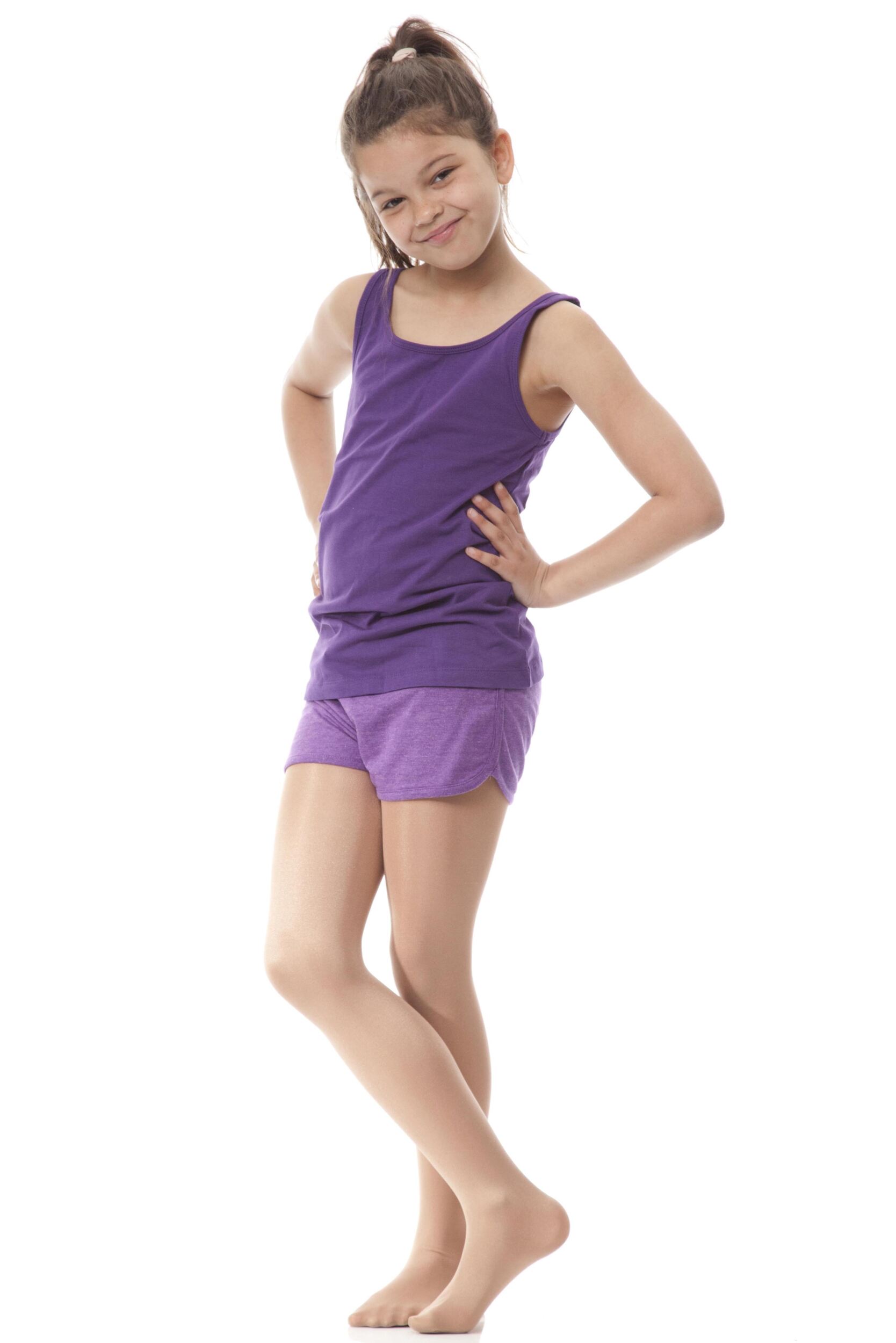 Girls 1 Pair Silky Dance Shimmer Full Foot Tights eBay