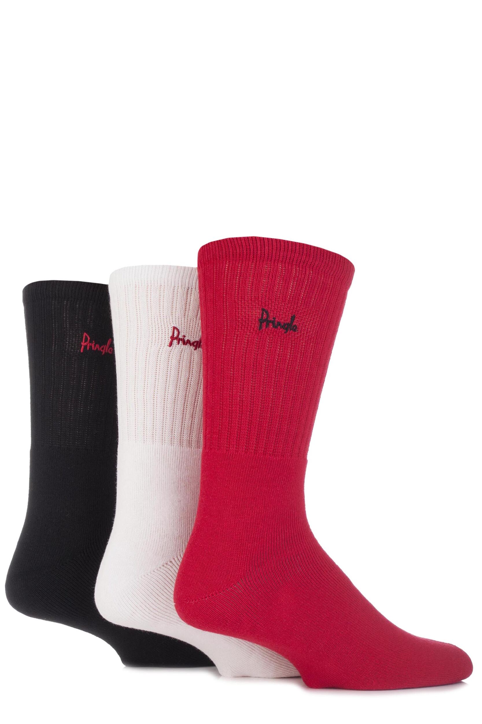 Mens 3 Pair Pringle Full Cushion Sports Socks eBay
