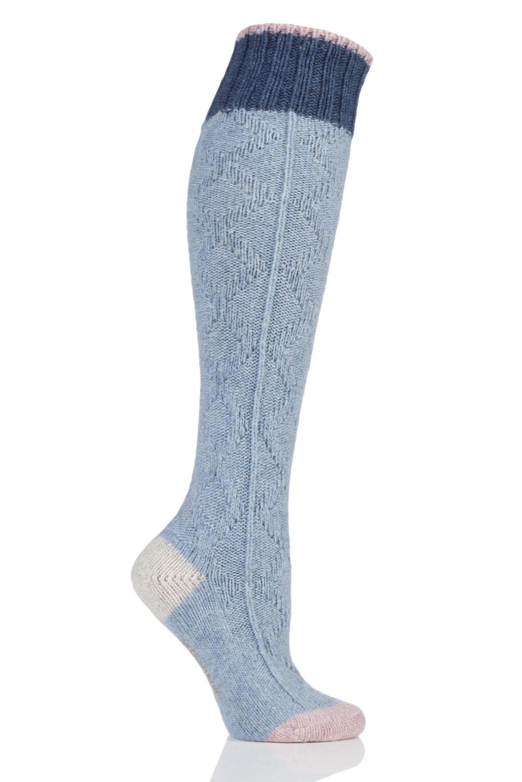 knee high knit sock boots