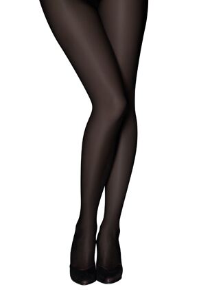 Ladies 1 Pair Pretty Polly 30 Denier Semi Opaque Tights In 3 Colours Rouge SM