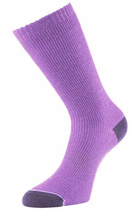 Ladies 1 Pair 1000 Mile Tactel Ultimate Light Weight Walking Socks In 2 Colours Navy LS