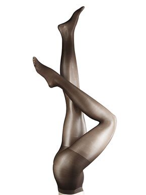 Ladies 1 Pair Falke Support 20 Transparent Tights 33% OFF Crystal