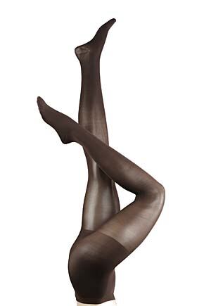 Ladies 1 Pair Falke Support 40 Denier Semi Opaque Tights In 3 Colours Marine Large
