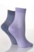 Ladies 2 Pair Elle Pearl Cotton Anklets In 6 Colours