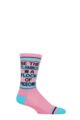 Gumball Poodle 1 Pair Be The Flamingo in The Flock of Pigeons Cotton Socks - Multi