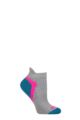 1000 Mile 1 Pair Activ Repreve Sports Socks - Silver Pink