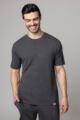 Mens 1 Pack Lazy Panda Bamboo Loungewear Selection T-Shirt - Dark Charcoal T-Shirt