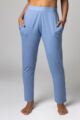 Ladies 1 Pack Lazy Panda Bamboo Loungewear Selection Classic Bottoms - Blue Classic Bottoms