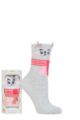 Ladies 1 Pair Totes Cosy Novelty Slipper Socks - Cat