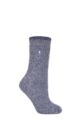 Ladies 1 Pair SOCKSHOP Heat Holders 2.9 TOG Merino Wool Socks - Lilac