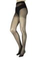 Ladies 1 Pair Charnos 30 Denier Energising Firm Support Compression Tights - Black