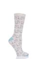 Ladies 1 Pair Charnos Bamboo Animal and Patterned Socks - Raccoon