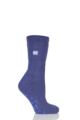 Ladies 1 Pair SOCKSHOP Heat Holders 2.3 TOG Plain Thermal Slipper Socks - Lavender