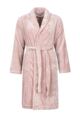 Ladies 1 Pack SOCKSHOP Heat Holders Fleece Dressing Gown - Dusty Pink