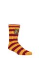 Mens and Ladies 1 Pair SOCKSHOP Harry Potter Chunky Cable Lined Slipper Socks - Assorted