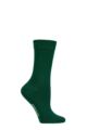 Ladies 1 Pair SOCKSHOP Colour Burst Bamboo Socks with Smooth Toe Seams - Message in a Bottle