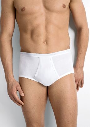 Mens 1 Pack Sloggi Basic Maxi Brief In 2 Colours Black 34