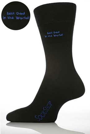 Mens 1 Pair SockShop Individual Celebrations Embroidered Socks - 9 To Choose From Stag Night