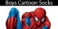Click Here to View Our Boys Cartoon Socks at SockShop