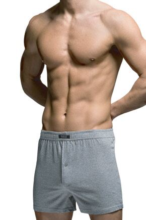 Mens 2 Pack Farah 100% Cotton Knitted Plain Boxer Shorts In 2 Colours In Sizes XXXL+ Black - Grey Ma