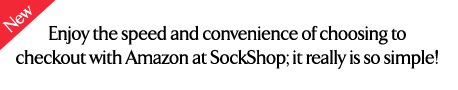 Checkout By Amazon at SockShop