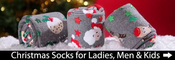 Christmas Socks for Ladies, Men & Kids at SockShop Christmas Socks for Ladies, Men & Kids at SockShop
