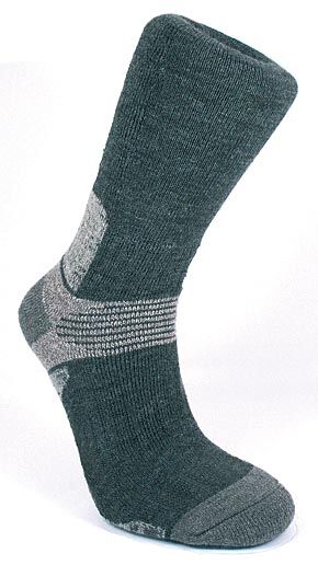 Mens 1 Pair Bridgedale Endurance Trekker Sock With Woolfusion For Extended Backpacking, Trekking &am