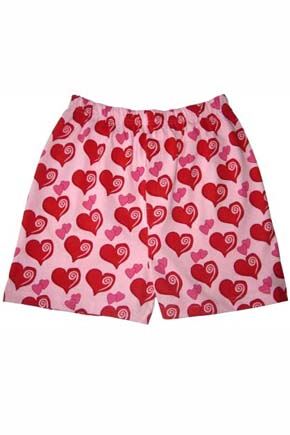Mens 1 Pair Magic Boxer Shorts In Heart Pattern