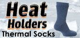 Heat Holders at SockShop.co.uk - Keep feet warm on the coldest of days and pull on this pair of Heat Holders, the ultimate thermal sock!