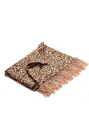 Ladies Bewitched Animal Print Scarf In 2 Colours Zebra