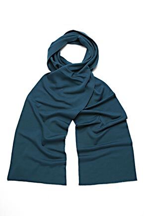 Mens & Ladies John Smedley Thymus 100% Merino Wool Scarf In 13 Colours Black