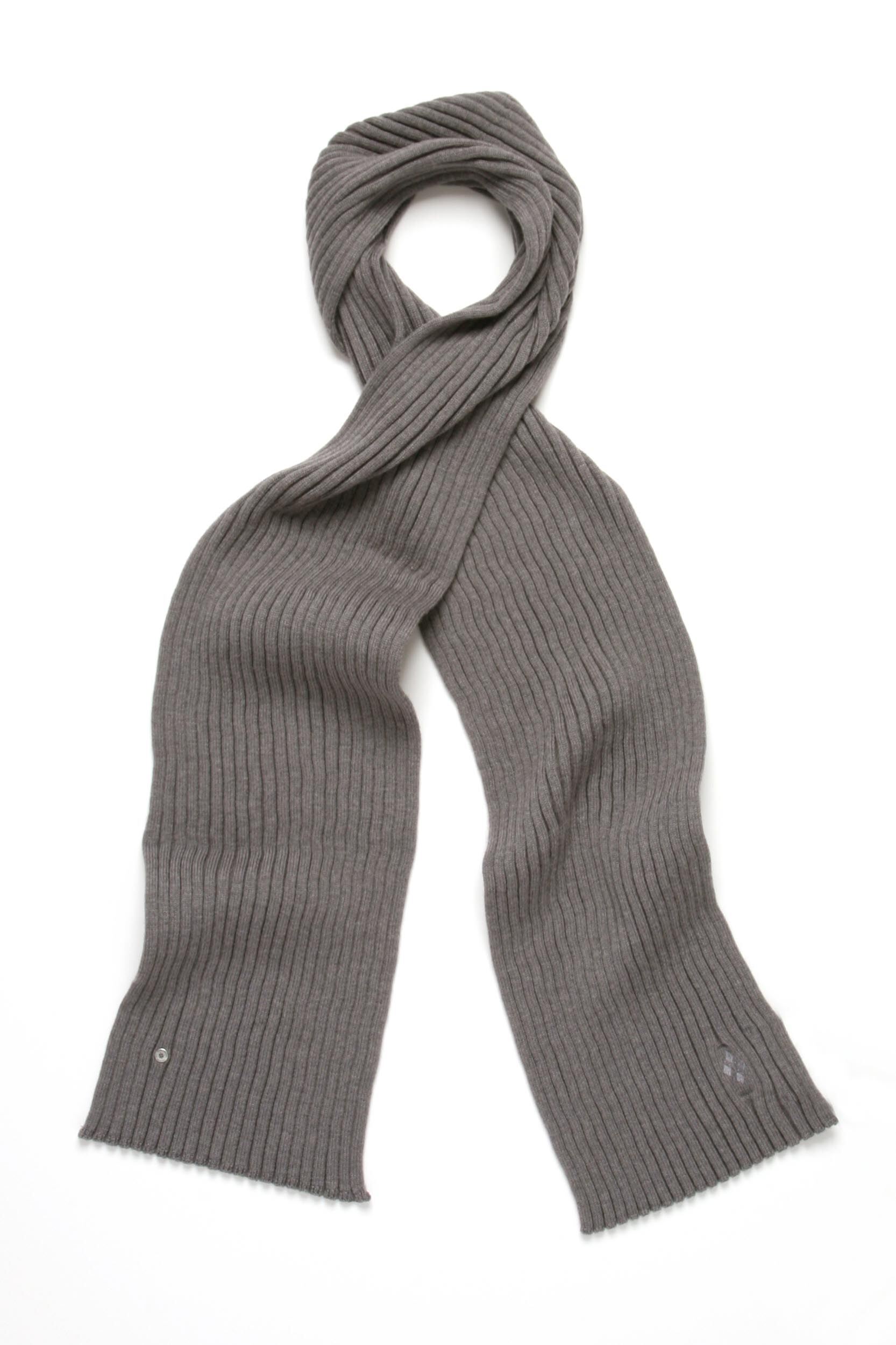 Mens Burlington 100% Merino Wool Extrafine Plain Scarf In 5 Colours Purple By Burlington