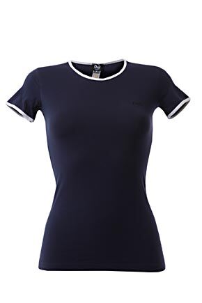 Ladies D&G Underwear Benefit T Shirt 50% OFF Navy L